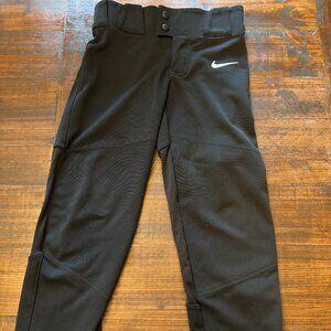 Nike Boys Vapor Select 2 High Black Baseball Pants ~ XS